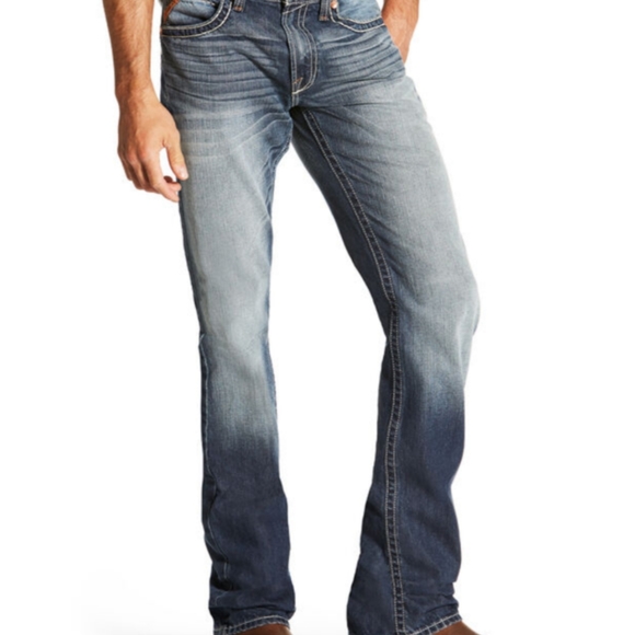 Ariat M5 Slim Davis Stackable Straight Leg jean - Picture 7 of 8